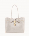 Dooney Florentine Large Amelie Shoulder Bag Ecru ID-HTX9VBWR