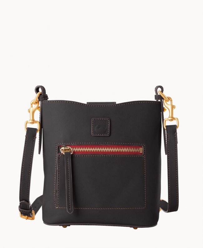 Dooney Florentine Small Ridley Black Black ID-HXHum338 Dooney Florentine Small Ridley Black Black ID-HXHum338
