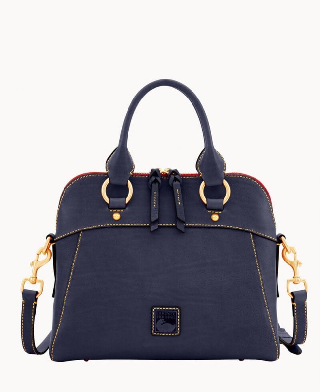 Dooney Florentine Cameron Satchel Navy ID-hzorlqnn Dooney Florentine Cameron Satchel Navy ID-hzorlqnn