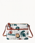 Dooney Collegiate Michigan State Ginger Crossbody MICHIGAN STATE ID-I3qJTRrf Dooney Collegiate Michigan State Ginger Crossbody MICHIGAN STATE ID-I3qJTRrf