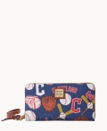Dooney Cleveland Guardians Guardians Large Zip Around Wristlet Guardians ID-i685YRJX Dooney Cleveland Guardians Guardians Large Zip Around Wristlet Guardians ID-i685YRJX