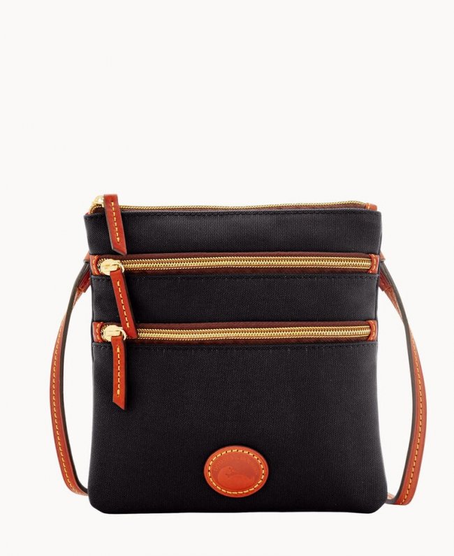 Dooney Nylon North South Triple Zip Black ID-IMHlsduP Dooney Nylon North South Triple Zip Black ID-IMHlsduP