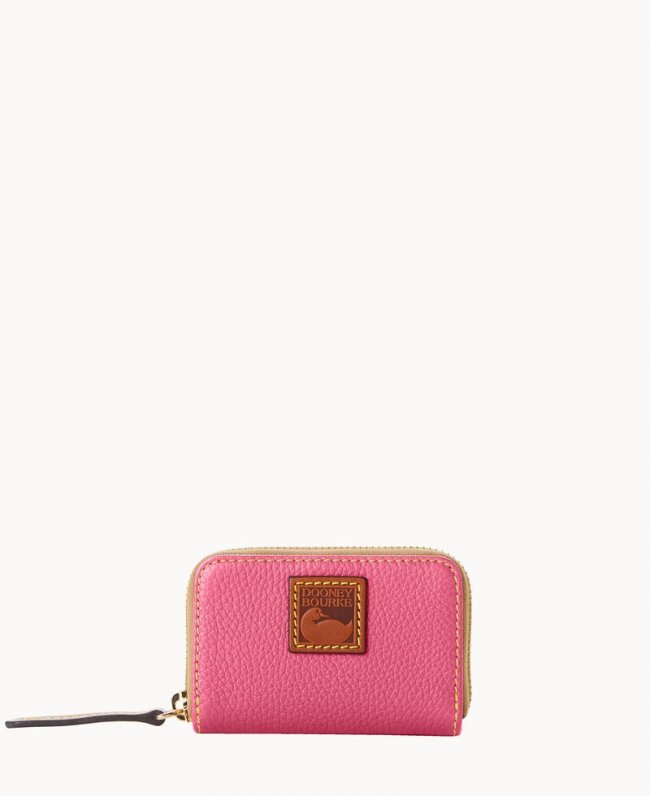 Dooney Pebble Grain Zip Around Credit Card Case Hot Pink ID-J5OE7PDv Dooney Pebble Grain Zip Around Credit Card Case Hot Pink ID-J5OE7PDv