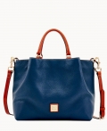 Dooney Pebble Grain Large Barlow Midnight Blue ID-j9lFXms6 Dooney Pebble Grain Large Barlow Midnight Blue ID-j9lFXms6