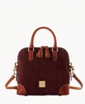Dooney Suede Domed Satchel Wine ID-jeA5Rzl0 Dooney Suede Domed Satchel Wine ID-jeA5Rzl0