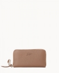 Dooney Henrys Medium Zip Around Wristlet Taupe ID-jwGffqSu Dooney Henrys Medium Zip Around Wristlet Taupe ID-jwGffqSu