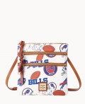 Dooney NFL Bills N S Triple Zip Crossbody BILLS ID-kBG8Z0o6 Dooney NFL Bills N S Triple Zip Crossbody BILLS ID-kBG8Z0o6