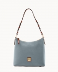 Dooney Pebble Grain Hobo Slate ID-L6Czu3lk Dooney Pebble Grain Hobo Slate ID-L6Czu3lk