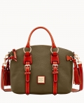 Dooney Pebble Grain Bristol Satchel Olive ID-LMWhgWLg Dooney Pebble Grain Bristol Satchel Olive ID-LMWhgWLg