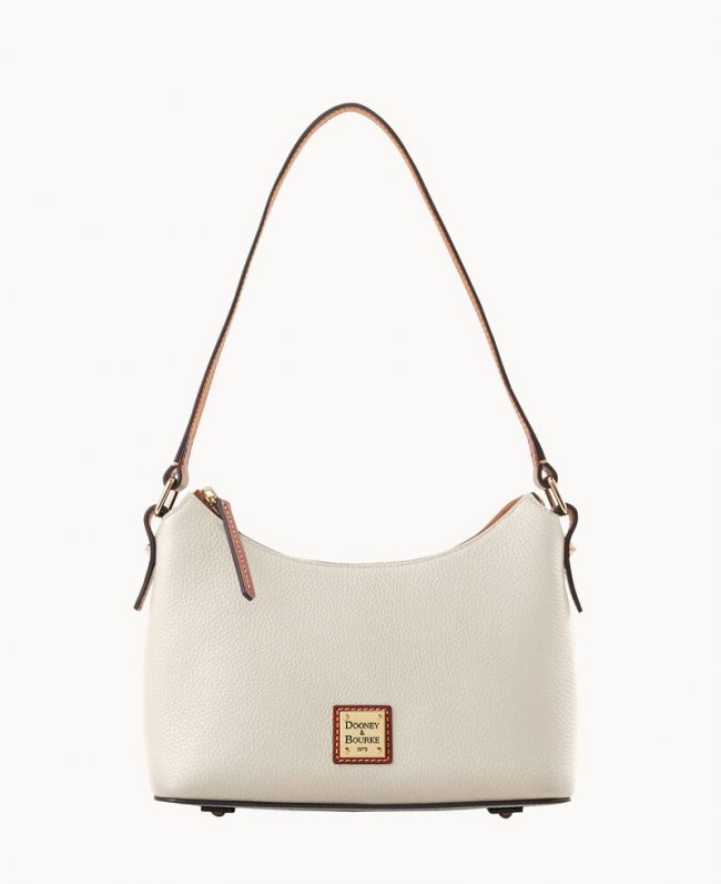 Dooney Pebble Grain Baguette White ID-lsBC05rB Dooney Pebble Grain Baguette White ID-lsBC05rB