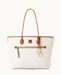 Dooney Pebble Grain Large Tote White ID-lUuUHBhR Dooney Pebble Grain Large Tote White ID-lUuUHBhR