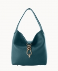 Dooney Pebble Grain Small Logo Lock Sac Teal ID-lziOdYAw Dooney Pebble Grain Small Logo Lock Sac Teal ID-lziOdYAw