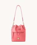 Dooney Saffiano Drawstring Bubble Gum ID-m6RTL5HP Dooney Saffiano Drawstring Bubble Gum ID-m6RTL5HP