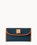 Dooney Wexford Leather Continental Clutch Midnight Blue ID-MAfoU0Yp Dooney Wexford Leather Continental Clutch Midnight Blue ID-MAfoU0Yp