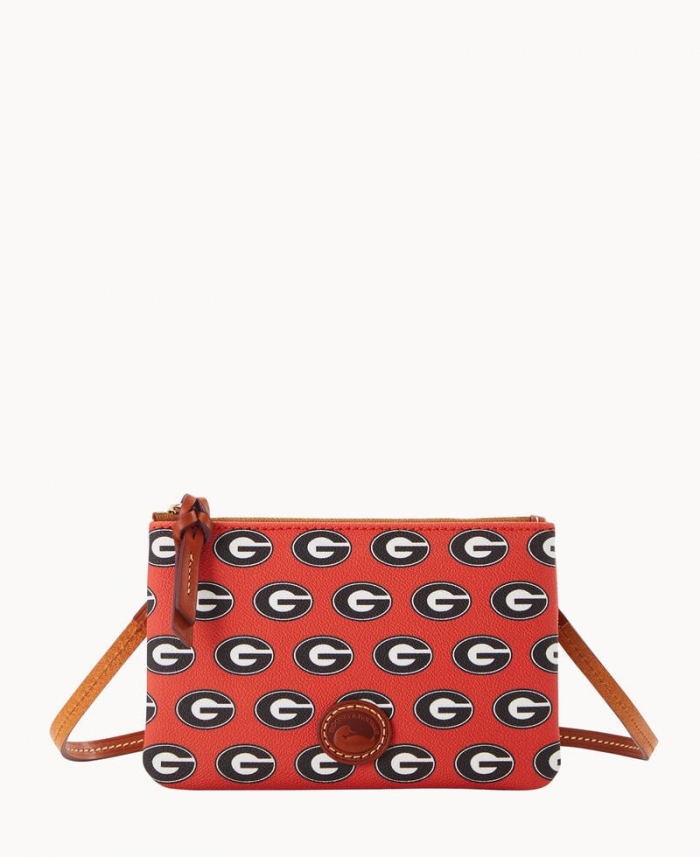 Dooney Collegiate University of Georgia Top Zip Crossbody University of Georgi ID-mCZIVGO2