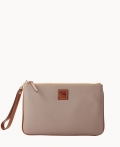 Dooney Pebble Grain Large Wristlet Taupe ID-mDdMr9im Dooney Pebble Grain Large Wristlet Taupe ID-mDdMr9im