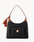Dooney Pebble Grain Small Hobo Black ID-mfqxIadw Dooney Pebble Grain Small Hobo Black ID-mfqxIadw