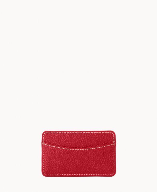 Dooney Pebble Grain Business Card Case Red ID-mjm99X8O Dooney Pebble Grain Business Card Case Red ID-mjm99X8O