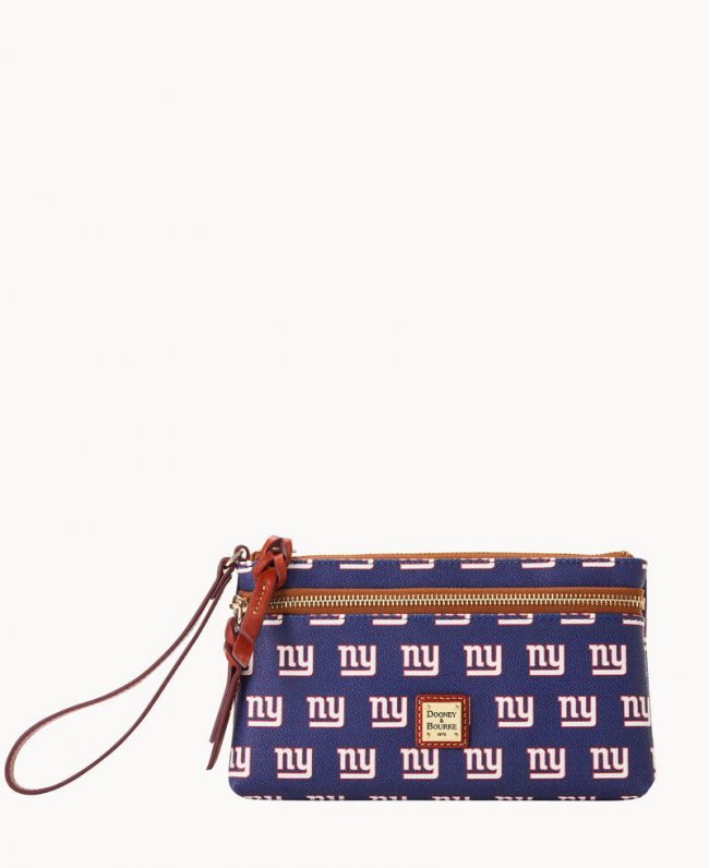 Dooney NFL NY Giants Double Zip Wristlet New York Giants ID-MLMXlYjb