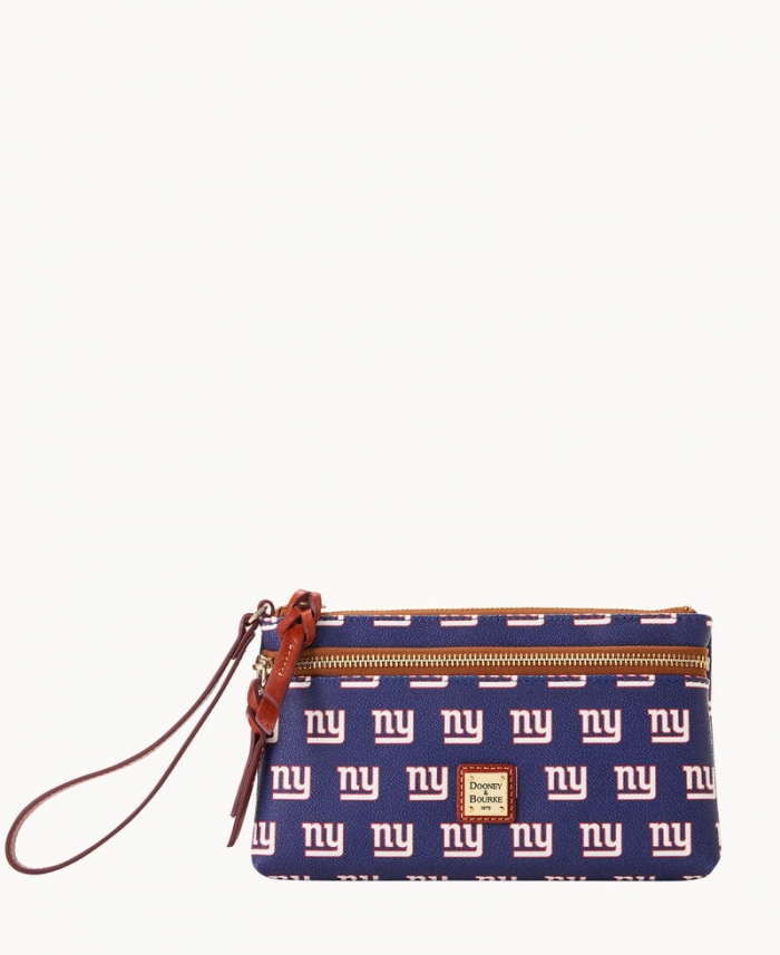 Dooney NFL NY Giants Double Zip Wristlet New York Giants ID-MLMXlYjb