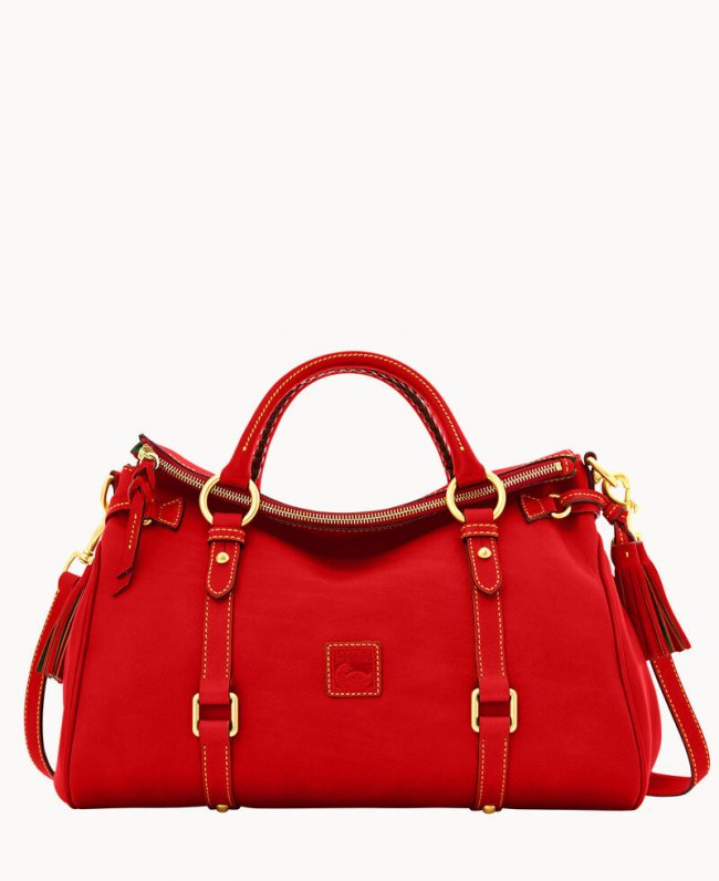 Dooney Florentine Large Satchel Red ID-MnjrAt8z Dooney Florentine Large Satchel Red ID-MnjrAt8z