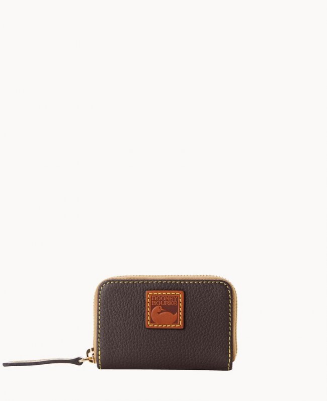 Dooney Pebble Grain Zip Around Credit Card Case Brown Tmoro ID-mnSjq5mO Dooney Pebble Grain Zip Around Credit Card Case Brown Tmoro ID-mnSjq5mO