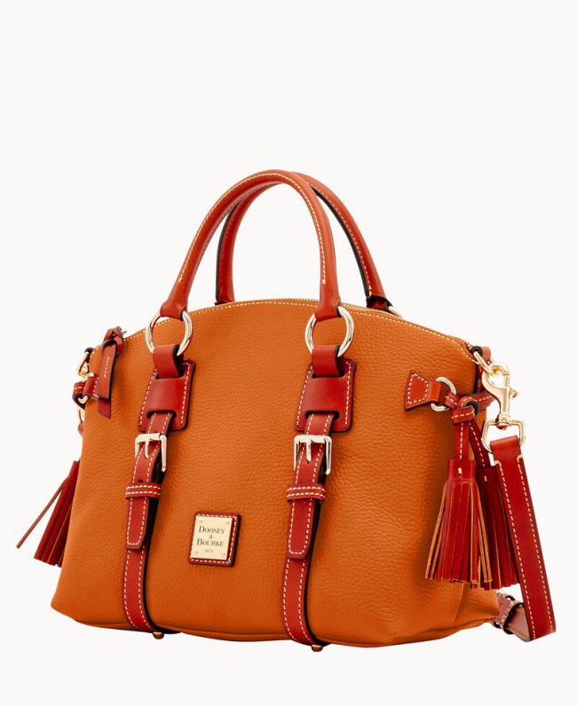 Dooney Pebble Grain Bristol Satchel Caramel ID-mOfGv0OS Dooney Pebble Grain Bristol Satchel Caramel ID-mOfGv0OS