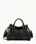 Dooney Florentine Satchel Black Black ID-mS3265ni Dooney Florentine Satchel Black Black ID-mS3265ni