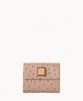 Dooney Ostrich Small Flap Credit Card Wallet Light Taupe ID-muMD9NJv Dooney Ostrich Small Flap Credit Card Wallet Light Taupe ID-muMD9NJv