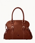 Dooney Florentine Domed Buckle Satchel Chestnut ID-MwZ9XW9D Dooney Florentine Domed Buckle Satchel Chestnut ID-MwZ9XW9D