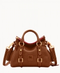 Dooney Florentine Micro Satchel Chestnut ID-N2X6vvI1 Dooney Florentine Micro Satchel Chestnut ID-N2X6vvI1