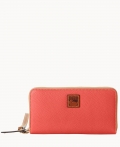 Dooney Pebble Grain Large Zip Around Wristlet Geranium ID-nIJJj2h7 Dooney Pebble Grain Large Zip Around Wristlet Geranium ID-nIJJj2h7