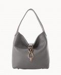 Dooney Pebble Grain Small Logo Lock Sac Slate ID-ObbBAXUg Dooney Pebble Grain Small Logo Lock Sac Slate ID-ObbBAXUg