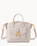 Dooney Florentine Naomi Satchel Ecru ID-OI2xyHuA Dooney Florentine Naomi Satchel Ecru ID-OI2xyHuA