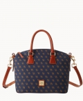 Dooney Gretta Domed Satchel Navy ID-OkiM52uk Dooney Gretta Domed Satchel Navy ID-OkiM52uk