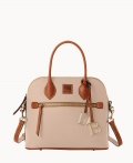 Dooney Pebble Grain Domed Satchel Blush ID-OMym73nP Dooney Pebble Grain Domed Satchel Blush ID-OMym73nP