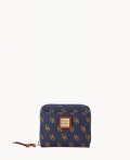 Dooney Gretta Small Zip Around Wallet Navy ID-OSL92VY9 Dooney Gretta Small Zip Around Wallet Navy ID-OSL92VY9