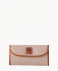 Dooney Pebble Grain Continental Clutch Oyster ID-P8l9eyFL Dooney Pebble Grain Continental Clutch Oyster ID-P8l9eyFL