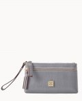 Dooney Saffiano Double Zip Wristlet Smoke Grey ID-PDt1kTNm Dooney Saffiano Double Zip Wristlet Smoke Grey ID-PDt1kTNm