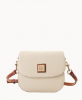 Dooney Pebble Grain Saddle Bag Bone ID-PLCCfSfL Dooney Pebble Grain Saddle Bag Bone ID-PLCCfSfL