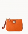 Dooney Pebble Grain Stadium Wristlet Clementine ID-PLmZ2NWY Dooney Pebble Grain Stadium Wristlet Clementine ID-PLmZ2NWY