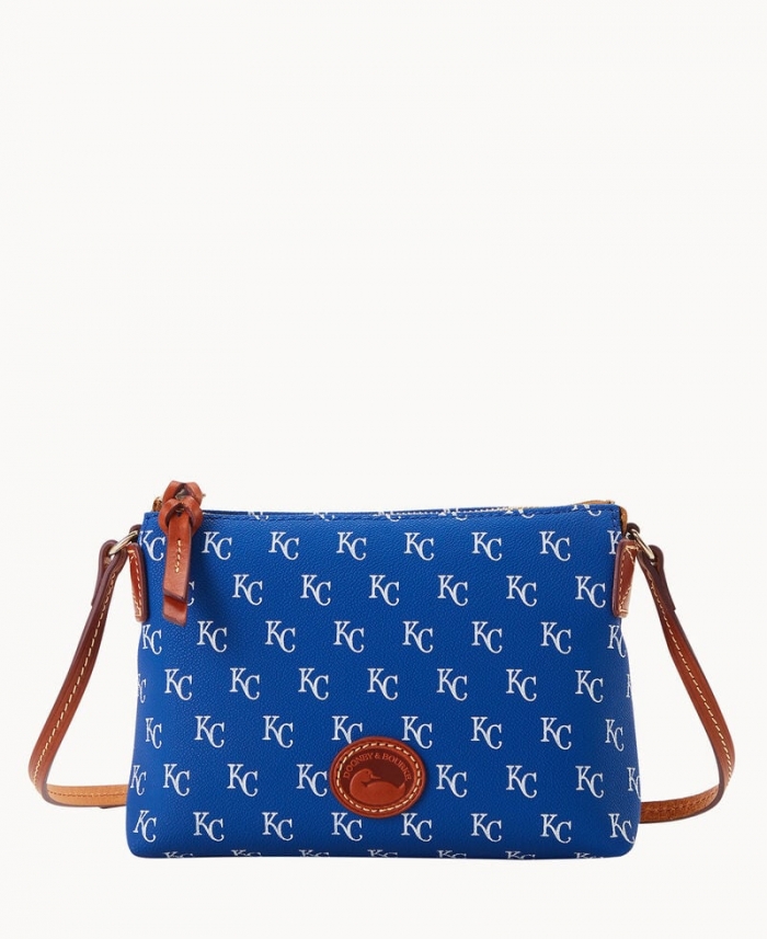 Dooney MLB Royals Crossbody Pouchette Royals ID-PRjPi3mY