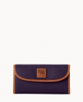 Dooney Pebble Grain Continental Clutch Plum Wine ID-PxrOSTzV Dooney Pebble Grain Continental Clutch Plum Wine ID-PxrOSTzV