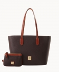 Dooney Pebble Grain Tote With Medium Wristlet Brown Tmoro ID-qhnjl9qM Dooney Pebble Grain Tote With Medium Wristlet Brown Tmoro ID-qhnjl9qM