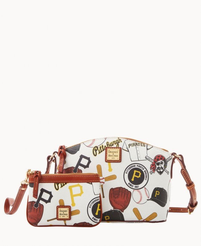 Dooney MLB Pirates Suki Crossbody Med Wristlet PIRATES ID-qnxbINXW Dooney MLB Pirates Suki Crossbody Med Wristlet PIRATES ID-qnxbINXW