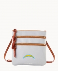 Dooney NFL Chargers Triple Zip Crossbody CHARGERS ID-rDw8kdZ1 Dooney NFL Chargers Triple Zip Crossbody CHARGERS ID-rDw8kdZ1