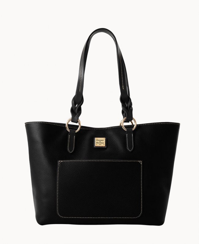 Dooney Pebble Grain Tammy Tote Black Black ID-rgieMv7C Dooney Pebble Grain Tammy Tote Black Black ID-rgieMv7C