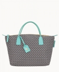 Dooney Roberta Pieri Tatami Fun Small Robertina Tote Aqua ID-s5trItxT Dooney Roberta Pieri Tatami Fun Small Robertina Tote Aqua ID-s5trItxT