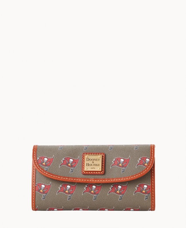 Dooney NFL Buccaneers Continental Clutch BUCCANEERS ID-s77e0JHJ