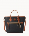 Dooney Pebble Grain Handle Tote Black ID-seIpYmYs Dooney Pebble Grain Handle Tote Black ID-seIpYmYs